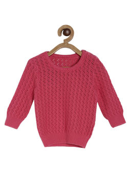 MINI KLUB - Girls Pink Sweater