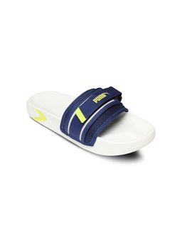 Puma - Softridepro Leadpuff Navy Blue Slip On Sliders