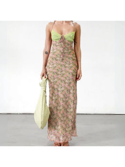 PARTIQ - Women Multi-Color Floral Maxi Dress