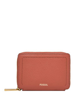 Fossil - Women Logan Orange Solid Wallet (S)