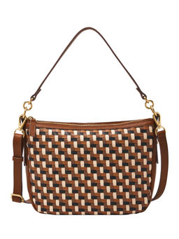 Fossil - Women Jolie Brown Crossbody Sling Bag (M)