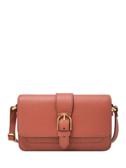 Fossil - Women Zoey Peach Crossbody Sling Bag (M)