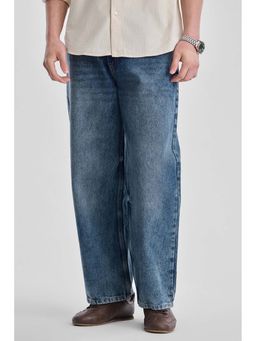 Snitch - Men Blue Relaxed Fit Casual Jeans