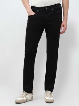 U.S. Polo Assn. Denim Co. - Male Black Solid Brandon Slim Fit Jeans