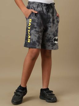 Kidsville - Official DC Comic Batman Boys Graphic Tie-dye Regular Fit Shorts