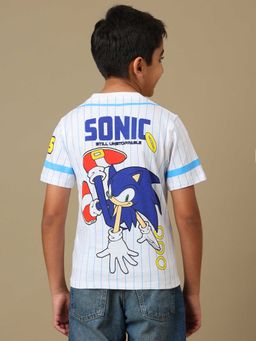 Kidsville - Official Sonic Still Unstoppable Boys Graphic Regular Fit T-Shirt