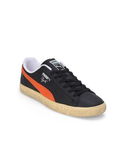 Puma - Clyde Vintage Unisex Black Sneakers