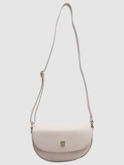 Tommy Hilfiger - Texture Grey Pu Sling Bag