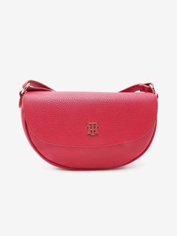 Tommy Hilfiger - Solid Red Pu Sling Bag