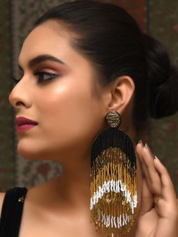 AG'S - Multicolor Stunning Dual Coloured Beaded Earring