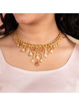 Shaya by CaratLane - Bridechilla Necklace in Gold Plated 925 Silver