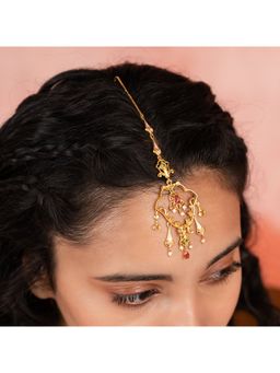 Shaya by CaratLane - Bridechilla Maang Tikkas in Gold Plated 925 Silver