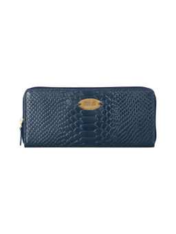 Hidesign - Angara W2(RF) SB Blue Women's Zip Around Wallet