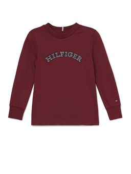 Tommy Hilfiger - Boys Logo Regular Fit Cotton T-Shirt