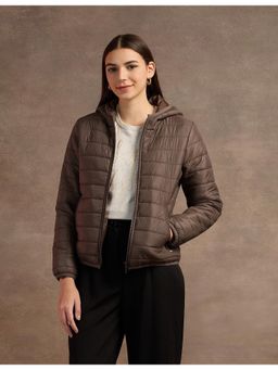 U.S. POLO ASSN. - Hooded Nylon Puffer Jacket