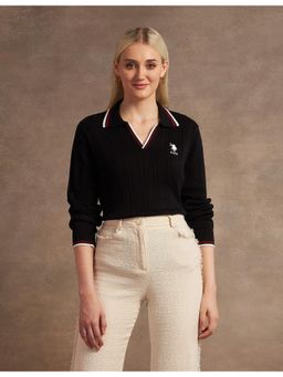 U.S. POLO ASSN. - Regular Fit Cable Knit Sweater