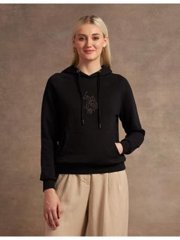 U.S. POLO ASSN. - Embroidered Logo Hooded Sweatshirt
