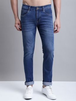 Cantabil - Men Casual Blue Denim Jeans