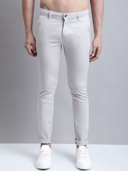 Cantabil - Men Casual Ivory Trouser