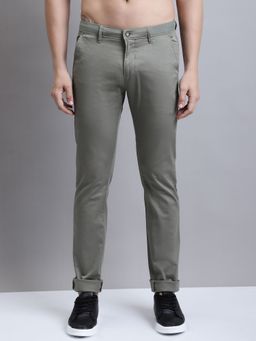 Cantabil - Men Casual Olive Trouser