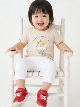 max - Multi-Color Girls Printed T-Shirt (Pack of 3)