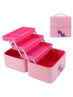 NFI Essentials - PU 3 Layer Makeup Box (L)