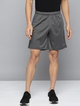 Alcis - Men Grey Solid Running Sports Shorts