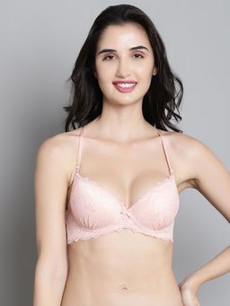 Makclan - Elevate your Glamour Lace Brassiere Pink