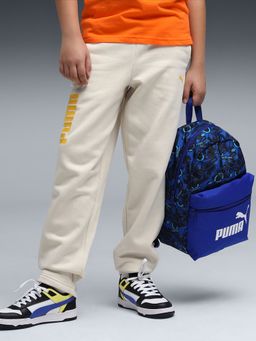 Puma - Water Break Kids White Graphic Trackpants