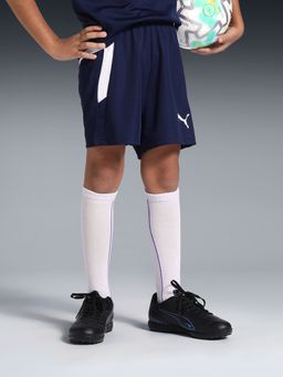 Puma - Unisex Blue Solid Shorts