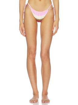 Baobab - Lula Women's Side-Tie Rope Bikini Bottom Multi-Color