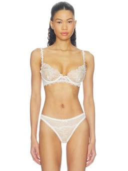 For Love & Lemons - Chantilly Bows Women's Lace Underwired Bra Off White