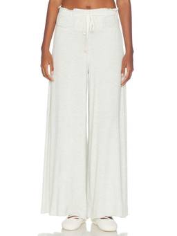 Free People - Intimately Women's Wide Leg Drawstring Pajama Pants Off White