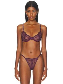 KAT THE LABEL - Nicolette Women's Lace Underwired Bra Purple