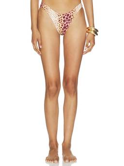LOBA - Women's High-Leg Pull-On Bikini Bottom Multi-Color