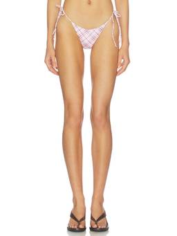 Tularosa - Mimosa Women's Side Tie Bikini Bottom Pink