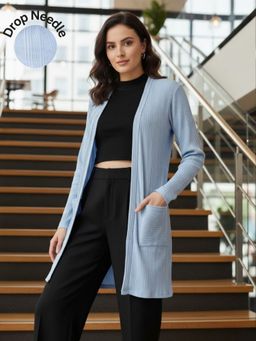 Oh Rare - Blue Longline Shrug