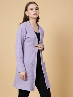 Oh Rare - Lavender Longline Shrug