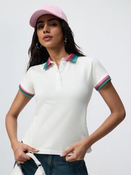 The Souled Store - Tss Originals: Bubbles Polo T-Shirt