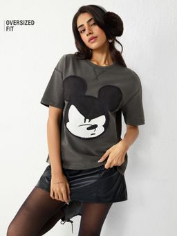The Souled Store - Official Disney Mickey Mouse: Too Mousy Oversized T-Shirt