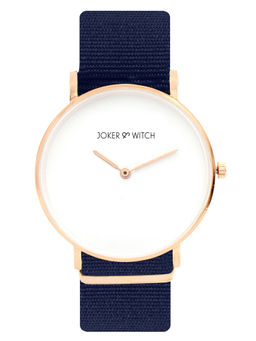 Joker and Witch - White Nylon Watch - AMWW427