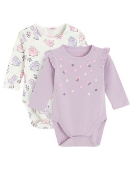 COOL CLUB - Printed Romper - Multi-Color (Pack of 2)