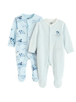 COOL CLUB - Printed Romper - Multi-Color (Pack of 2)