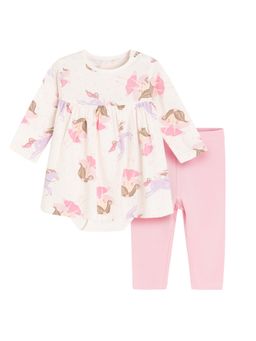 COOL CLUB - Printed Top and Leggings - Multi-Color (Set of 2)