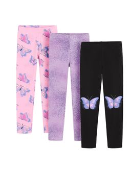 COOL CLUB - Multi-Color Printed Jeggings (Pack of 3)