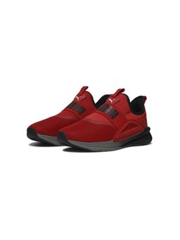 Puma - Kids Red Softride Enzo Evo Youth All-Day Comfort Slip-On Sneakers