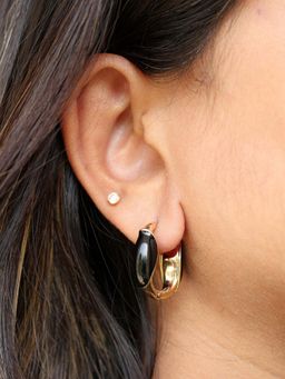Viari Accessories - Roma Black Hoops