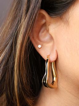 Viari Accessories - Luna Hoops- Black