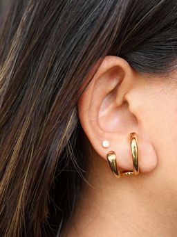 Viari Accessories - Layered Stud Earrings