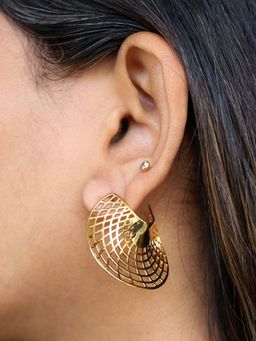 Viari Accessories - Spider Hoop Earrings